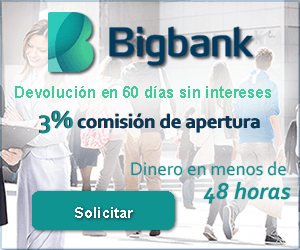 Bigbank - préstamos de hasta 15.000 € con 6 años para su devolución 