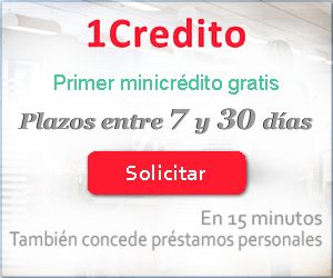 Préstamo personal de 500 euros a 30 días GRATIS 