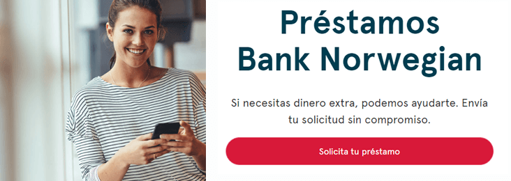 Préstamos personales y Reunificación de deudas de Bank Norwegain