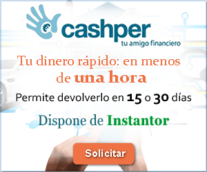 Cashper - Mini créditos rapidos con Asnef