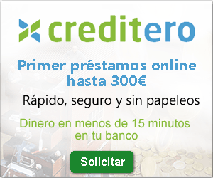 ▷ CREDITERO → PRÉSTAMOS HASTA 300 € 【Alternativas | ANIO|】