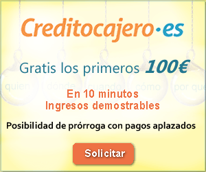 CreditoCajero - Minicrédito al instante solo con disponer de ingresos demostrables