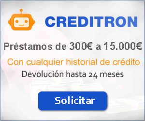 Creditrón - Servicio bajo suscripción para conseguir préstamos