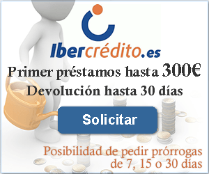 Préstamo rapido de 300 euros a devolver en 30 días