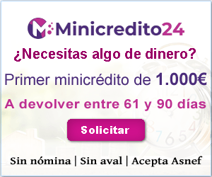 Microcréditos rápidos hasta 750 €