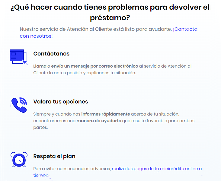 Qué hacer si tienes problemas para devolver el crédito