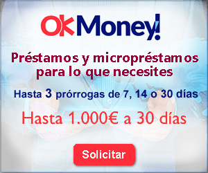 Ok Money - Minicréditos rapidos sin nomina ni aval