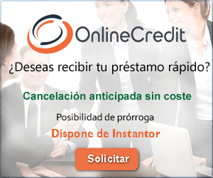 Onlinecredit - Créditos rápidos y mini préstamos con diferentes formulas de financiación
