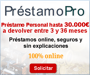 Préstamos personales hasta 30.000 €