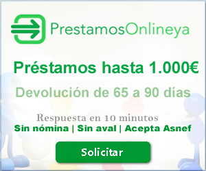 Búscador de préstamos hasta 750€