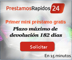 Préstamos rápidos 24 - Créditos rápidos de hasta 300 euros sin intereses