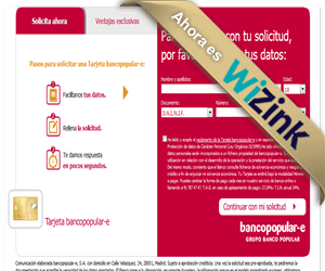 Tarjeta de crédito Bancopopular-e - Totalmente gratis con dinero en efectivo y con flexibilidad en los pagos