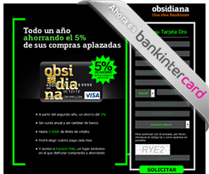 Tarjeta de crédito Obsidiana de Bankinter a coste cero - Dinero rápido sin cambiar de banco