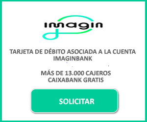 Tarjeta de débito asociada a la cuenta online ImaginBank