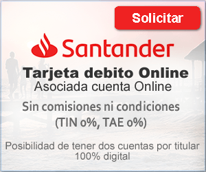 Tarjeta Débito Santander One
