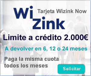 Tarjeta WiZink Now