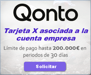 ▷ QONTO TARJETA X → Tarjeta hasta 60.000 € 【Alternativas 2022】