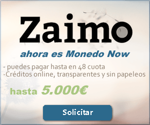 Zaimo - Créditos rápidos y microcréditos con RAI y ASNEF