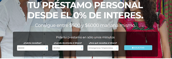 Solicitud de préstamos Amigoloans