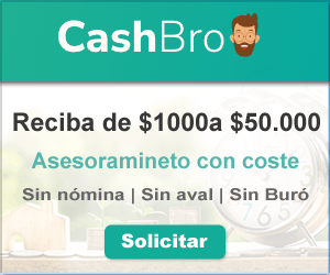 Cashbro- Intermediario financiero con coste