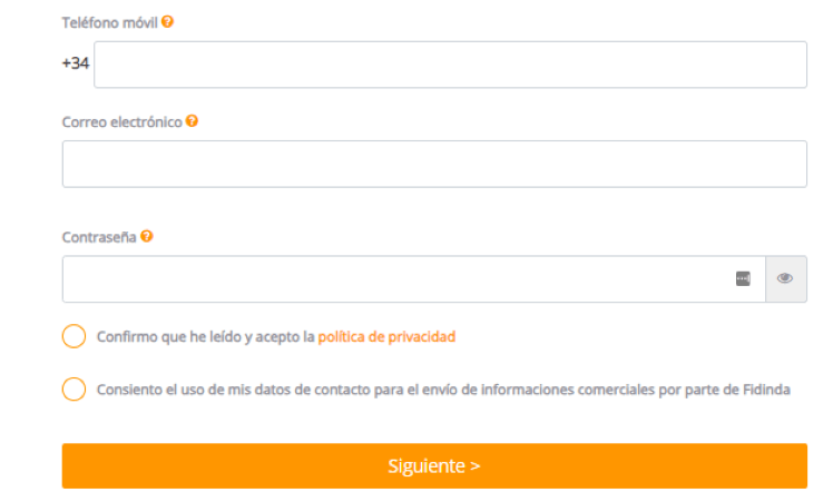 Facilitamos nuestro número de teléfono y dirección de correo electrónico